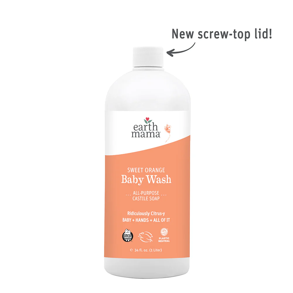 Sweet Orange Castile Baby Wash - Image 4