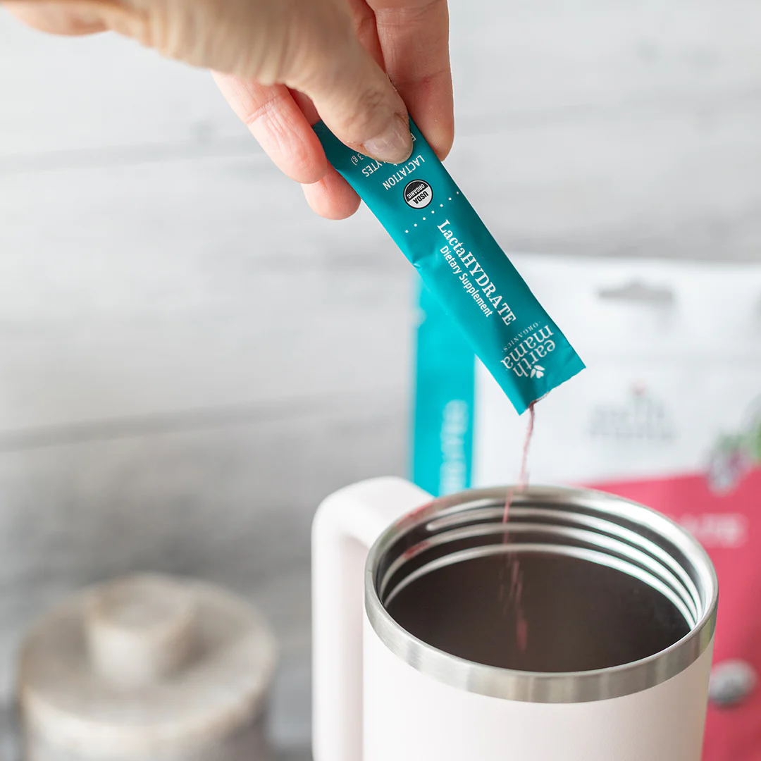 LactaHYDRATE Organic Lactation Electrolyte Drink Mix - Image 4