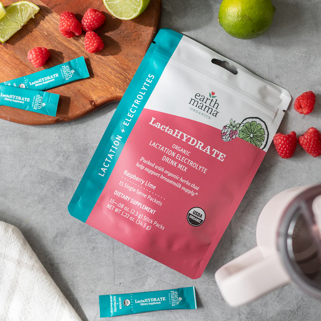 LactaHYDRATE Organic Lactation Electrolyte Drink Mix - Image 5