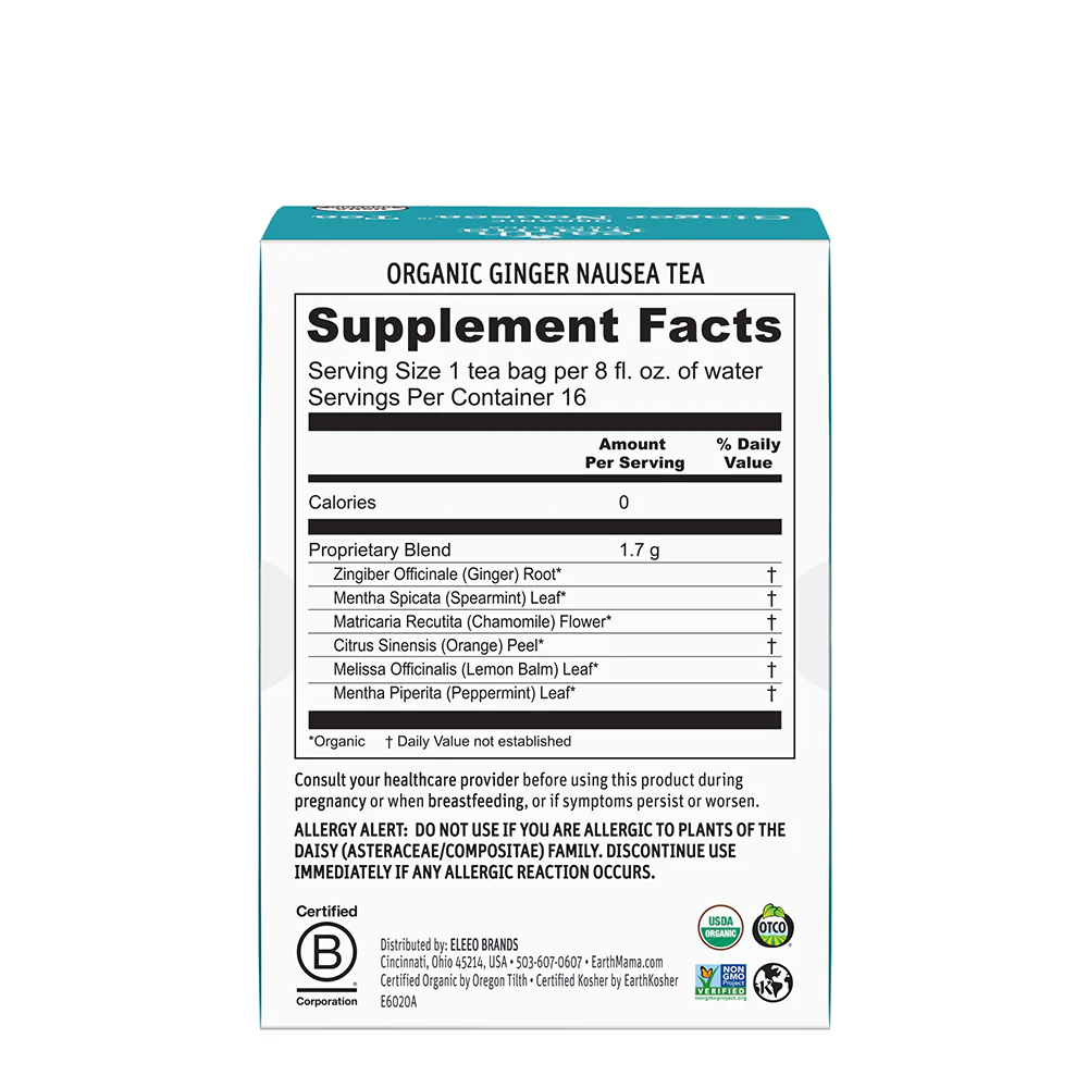 Organic Ginger Nausea Tea - Image 10