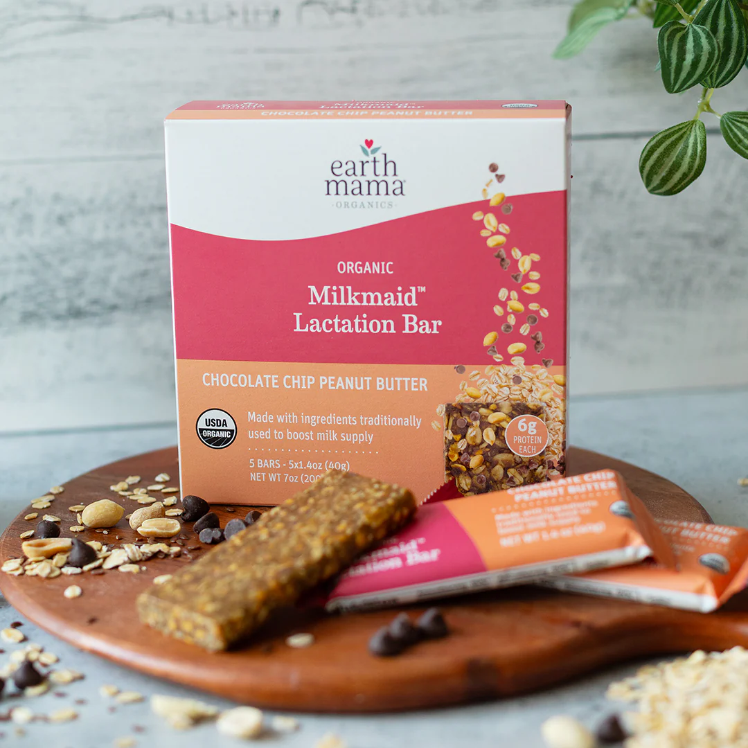 Organic Milkmaid® Lactation Bars Chocolate Chip Peanut Butter - Image 3