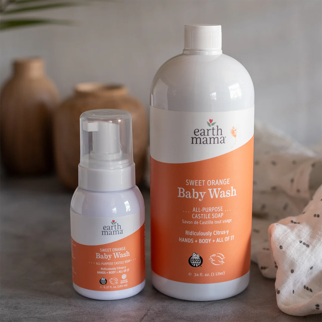 Sweet Orange Castile Baby Wash - Image 3