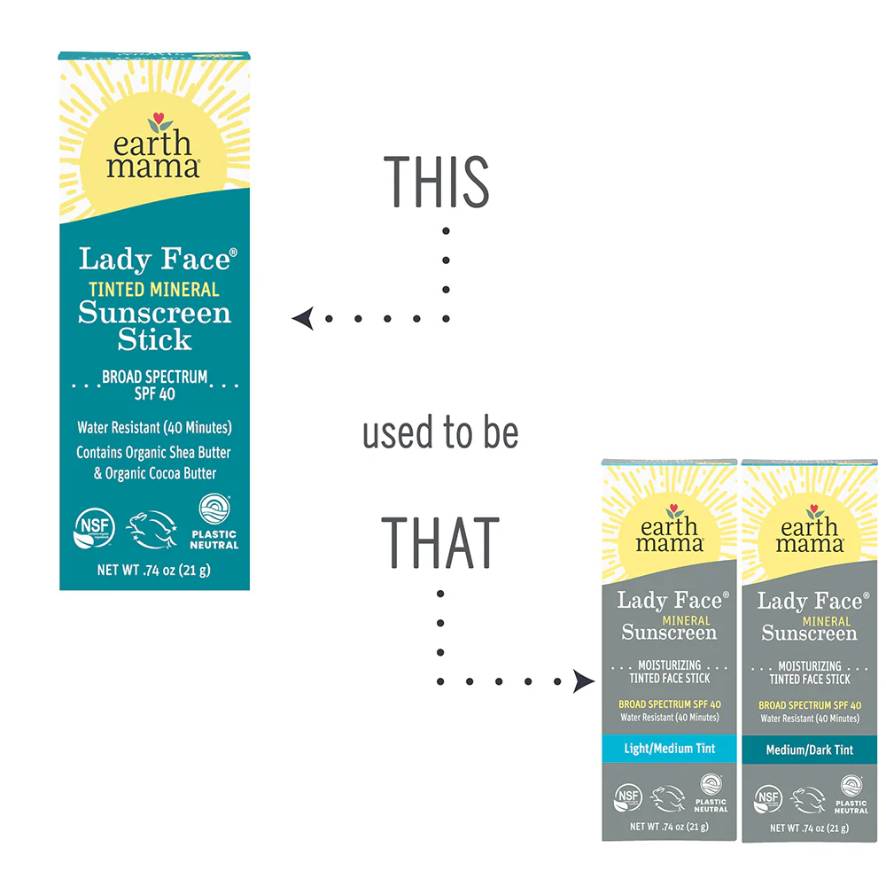 Lady Face® Tinted Mineral Sunscreen Face Stick SPF 40 - Image 10